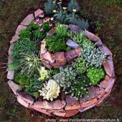 jardiner-aromatiques3 faire une spirale d'aromatiques